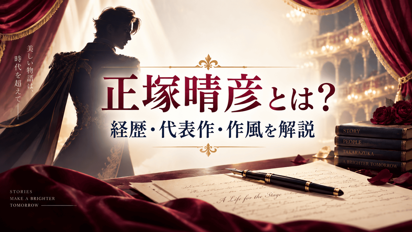 演出家「正塚晴彦」の世界｜宝塚歌劇の演出家としての経歴・代表作・作風