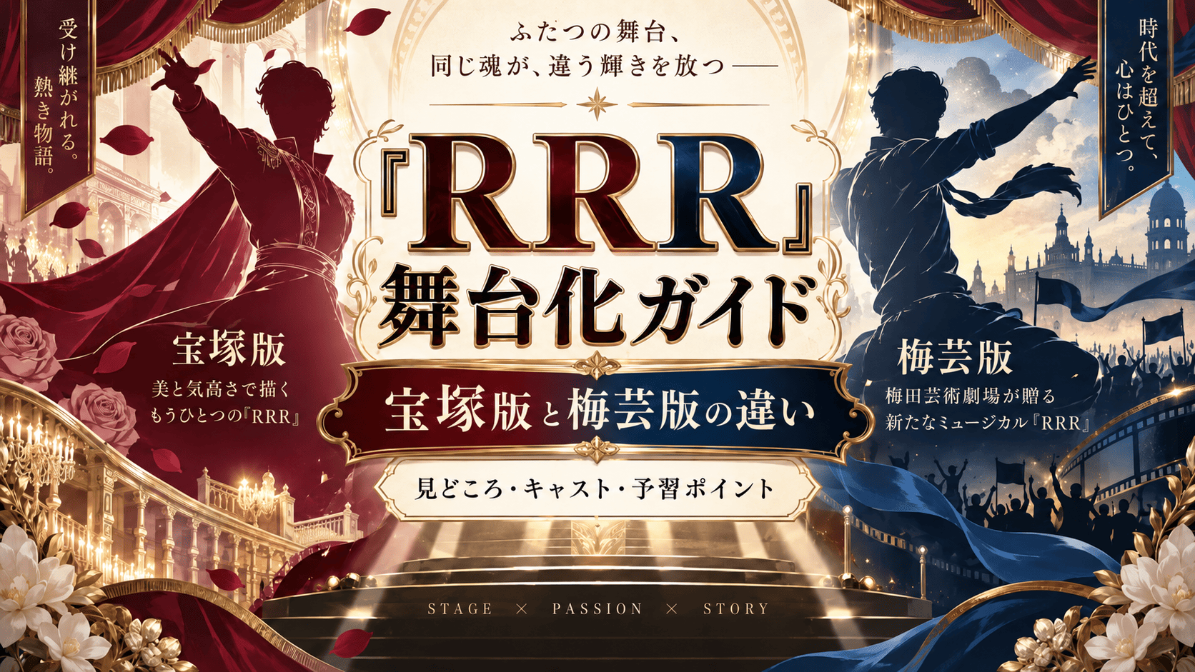 ミュージカル『RRR』2027|キャスト・PV・宝塚版との違いを徹底比較